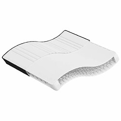 Maison Chic Matelas à ressorts bonnell moyen, Matelas doux pour chambre 180x200 cm -GKD48109