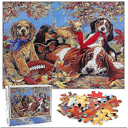 Universal Puzzle de puzzle pour animaux de compagnie, 1000 PCS Puzzle de décompression pédagogique, décoration murale 