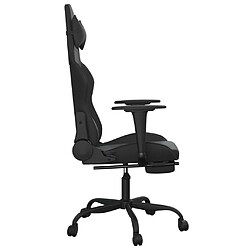 Acheter Maison Chic Chaise de jeu, Chaise gaming avec repose-pied, Fauteuil gamer,Chaise de Bureau Noir Similicuir -GKD16529