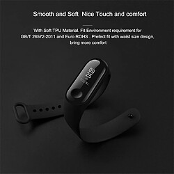 Avis Wewoo Bracelet pour montre connectée Bracelets de remplacement en TPU souple Pure Color Xiaomi Mi Band 4hôte non inclus rouge vineux