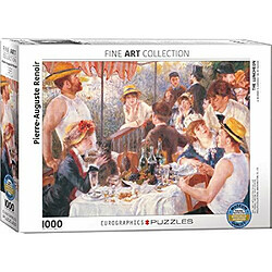 Eurographics Luncheon of the Boating Part par Pierre Auguste Renoir Puzzle 1000 piAces 