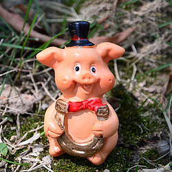 Acheter résine cochon figurine fée jardin fournitures micro paysage fer à cheval