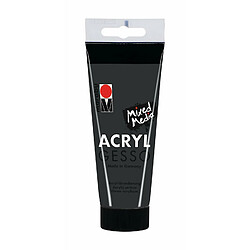 Marabu 120450812 100ml Tube Noir peinture acrylique - Peintures acryliques (Noir, 100 ml, Tube) 