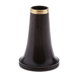 Ebony Clarinet Bell Universal Bell Avec Accessoires Pour Clarinette à Anneau Métallique