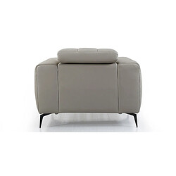 Acheter La Maison Du Canapé Fauteuil cuir Design KIKO Beige