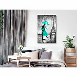 Paris Prix Tableau Imprimé Paris Fog Green 40 x 60 cm