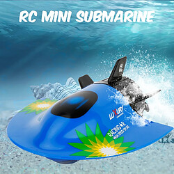 Universal Mini RC Submarine Création Jouet RC Jouet Télécommande Imperméable Plongée Cadeaux de Noël Cadeaux d'anniversaire Enfants Garçons | RC Submarine (Bleu)