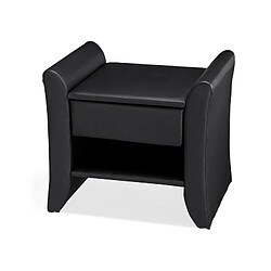 Meubler Design Table De Chevet Nova - Table De Nuit - Design - Noir