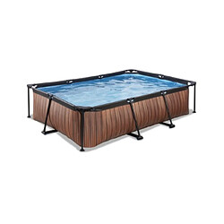 EXIT Piscine 300x200x65cm 12v Wood Marron