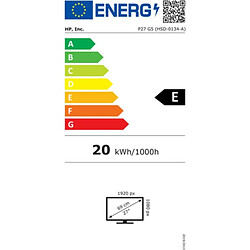 Écran HP 64X69AA ABB 27" IPS Flicker free