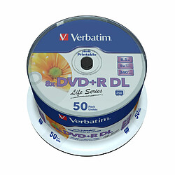 DVD-R Verbatim 97693 50 uds 8,5 GB (50 Unités)