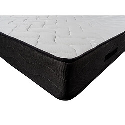 Avis Vente-Unique Ensemble 140 x 190 cm sommier coffre naturel clair + matelas ressorts ensachés 7 zones et mémoire de forme ép.24cm - MERISI de YSMÉE