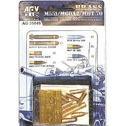 Afv Club M551/m60a2/mbt 70 152mm Tank Ammunition Set - Accessoire Maquette 