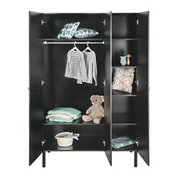 Schardt Armoire 3 portes Melody Noir