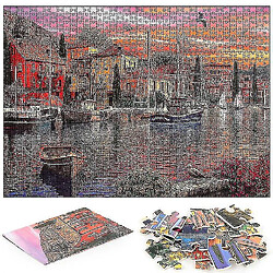 Acheter Universal Puzzle de la ville méditerranéenne, 1000 PCS Puzzle de décompression pédagogique