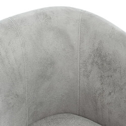 vidaXL Chaise cabriolet gris clair velours pas cher