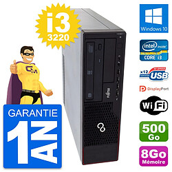 PC Fujitsu Esprimo E910 DT Intel i3-3220 RAM 8Go Disque 500Go Windows 10 Wifi - Occasion