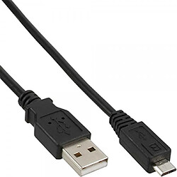 Avis InLine 31715 Câble Micro-USB 2.0 USB-A plug à Micro-B plug 1,5 m