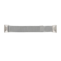 Wewoo Bracelet montre en métal pour Fitbit Charge 3 (Argent)