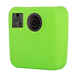 Wewoo Coque vert pour étui de protection en silicone GoPro Fusion 