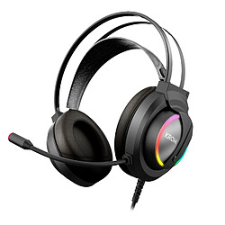 Casque audio gamer Krom Kappa, haut-parleurs 50mm, RGB