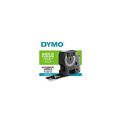 DYMO LabelManagercassette ruban D1 24mm x 7m Blanc Noir (compatible avec les LabelManager et les LabelWriter Duo)