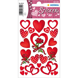 HERMA Sticker DECOR 'Coeurs & Roses' ()