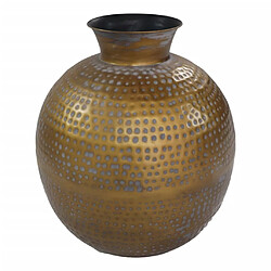 Q Collection HSM Collection Vase Padua grand 40x45 cm Doré et gris