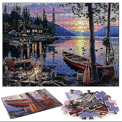 Avis Universal 1000pcs Darrell Bush Lake Lake Jigsaw Puzzle Toys Assemblage de décoration d'image