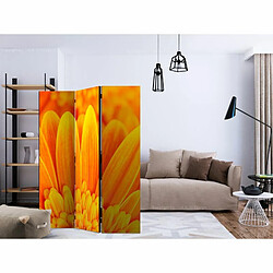 Paris Prix Paravent 3 Volets Yellow Gerbera Daisies 135x172cm