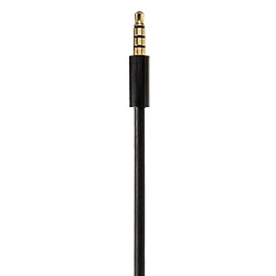 Acheter Sodial Cable audio Jack 3.5 MM a 3.5 MM Male a male Noir Cordon auxiliaire pour casque Cable audio stereo Pour telephone PC ordinateur