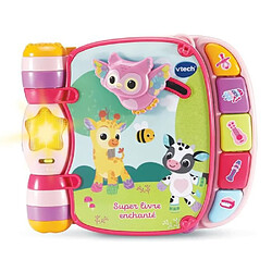 Vtech Baby VTECH - Super Livre Enchanté des Baby Loulous - Rose