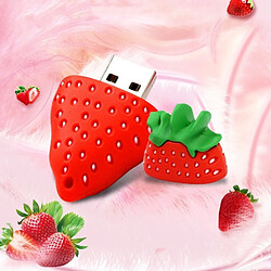 Acheter Wewoo Clé USB MicroDrive 128 Go USB 2.0 Fruit Strawberry U Disk