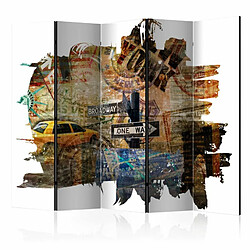 Paris Prix Paravent 5 Volets New York Collage 172x225cm 