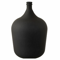 Paris Prix Vase Design en Verre Gentle 55cm Noir Mat 