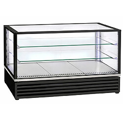 Vitrine Réfrigérée à Poser Snack Pâtisserie Froid Ventilée - 3 GN 1/1 - Mastro 