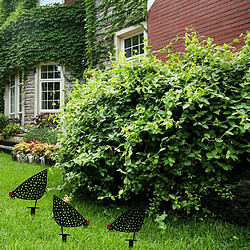 Acheter Statue De Coq De Poulet De Jardin De Fées Piquets Extérieurs Signe De Cour Style Décor A