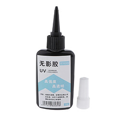 UV Résine pour DIY, Gel de Résine Ultraviolette UV, Durcissant à Lumière de Soleil, Transparente, Non-Toxique, à Séchage Rapide - 50g