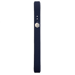 Acheter Wewoo Bracelet bleu foncé pour Watchband Alta Watch en silicone à texture oblique, petite taille, longueur: environ 18.5cm