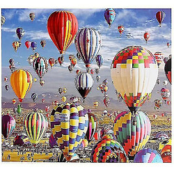 Universal 1000pcs Décompression Jigsaw Puzzles Puzzles Toys, Fire Balloon Jigsaw