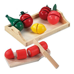 Happy People 45007 Wooden Fruit and Vegetables Multi-Color