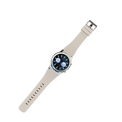 Wewoo Bracelet Beige pour Samsung Gear S3 Montre Classique Smartwatch en Silicone, Longueur: environ 22.4cm