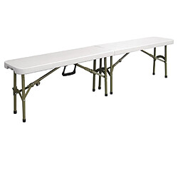 Banc pliable au centre Bolero 1830 mm