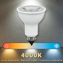 Acheter VELAMP Ampoule LED SMD, spot GU10, 230V, 6W / 450lm, 4000K, 38°