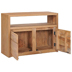 Maison Chic Buffet,Meuble de Rangement,commode pour salon,Cuisine 80x30x60 cm bois de teck massif -MN95395