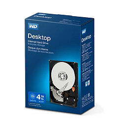 Western Digital WD Desktop Everyday WDBH2D0040HNC Disque dur 4 To interne 3.5" SATA 6Gb s mémoire tampon 64 Mo 