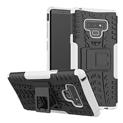 Coque en TPU hybride anti-dérapant blanc pour votre Samsung Galaxy Note 9