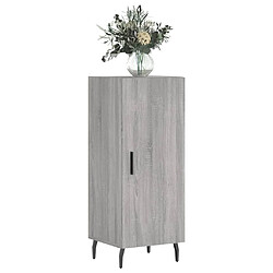 Avis Maison Chic Buffet,Meuble de Rangement,commode pour salon,Cuisine Sonoma gris 34,5x34x90 cm Bois d'ingénierie -MN14620