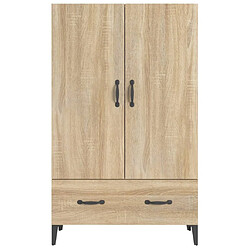 Acheter vidaXL Buffet haut Chêne sonoma 70x31x115 cm Bois d'ingénierie