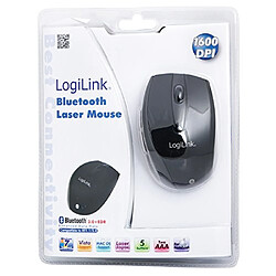 Logilink | Souris laser Bluetooth; | Souris laser Bluetooth avec 5 boutons | sans fil | Noir